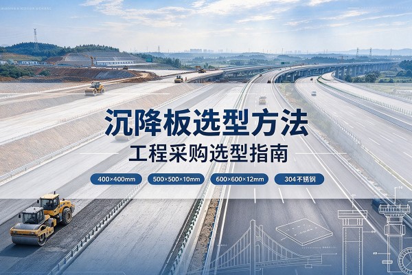 高安沉降板选择方法