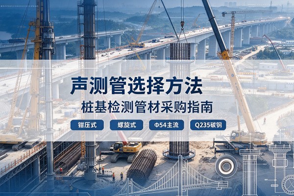 高安声测管选型标准