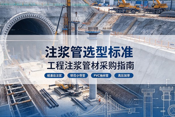 高安注浆管选型标准