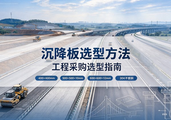高安沉降板选择方法